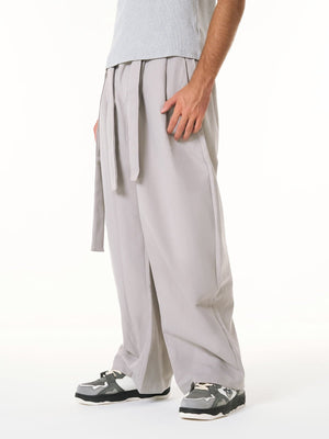Pleated Belted Machete Track Pants - thumbnail 6
