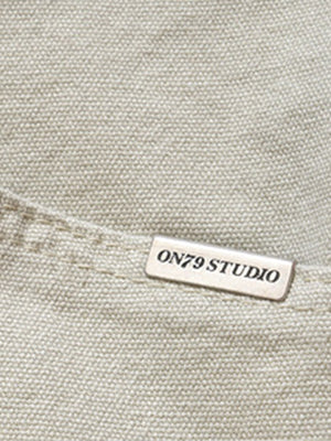 Retro Structured Design Cargo Shorts - thumbnail 6