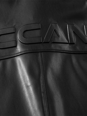 Cleanfit Short-Sleeve PU Leather Shirt - thumbnail 6