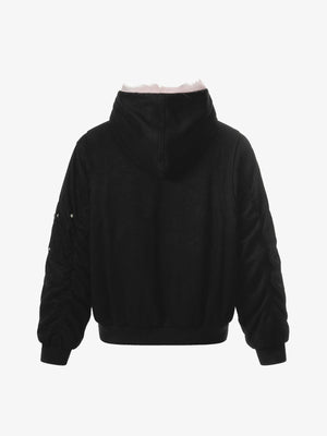 Street Fur Reversible Hooded Jacket - thumbnail 10