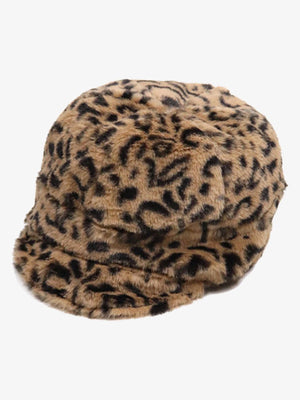 Retro Leopard Plush Earmuff Winter Hat - thumbnail 11