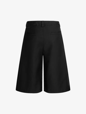 Deconstructed Pleated Pendant Casual Jorts - thumbnail 4