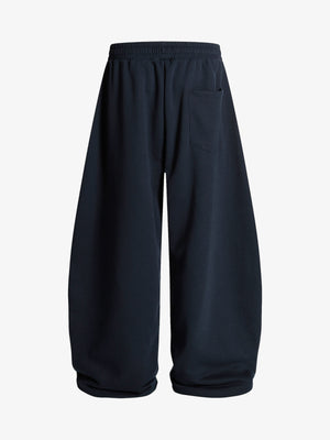 Fleece Vintage Side Stripe Drape Paratrooper Machete Wide Leg Pants - thumbnail 15