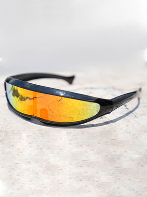 X-Men Ppersonality One-Piece Punk Cycling Sunglasses - thumbnail 2
