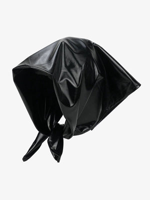 Street PU Leather Triangle Head Scarf - thumbnail 3