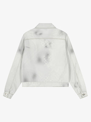 Vintage 3D Graphic Denim Jacket - thumbnail 2