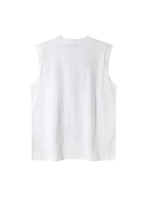 Graphic Lettering Chain Vest - thumbnail 8