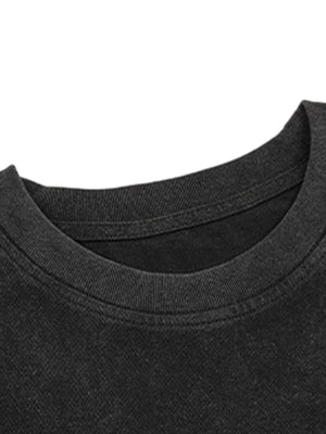Street Cross Print T-Shirt - thumbnail 8