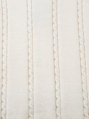 Retro College Polo Collar Knit Sweater - thumbnail 5