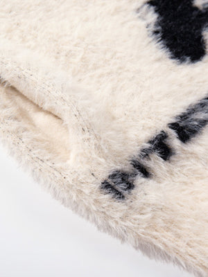 Street Subculture Angel Jacquard Cardigan Sweater - thumbnail 11