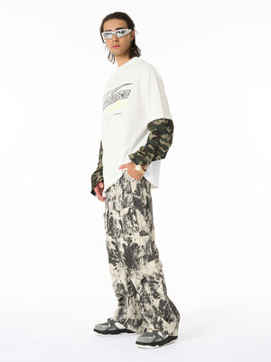 Hip-Hop Camouflage Multi-Pocket Cargo Pants - thumbnail 8
