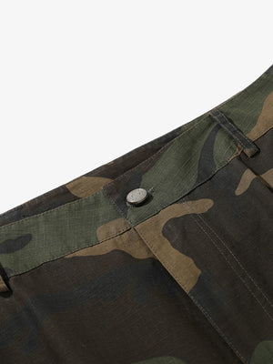 Vintage Multi-Pocket Functional Camo Cargo Pants - thumbnail 8