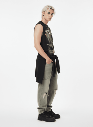 Street Butterfly Graphic Tank Top - thumbnail 5