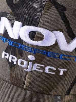 High Street Retro Camouflage Hat Streetwear - thumbnail 4