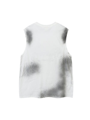 Letter Patchwork Gradient Tank Top Streetwear - thumbnail 7