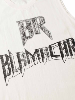 Phantom Letters BR BUMICAR Graphic Print Vest Streetwear - thumbnail 9