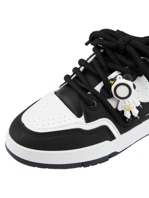 Zapatillas skate con cordones de cuerda – vista de detalle | XoKool