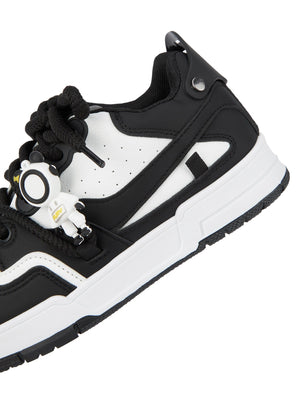 Zapatillas skate con cordones de cuerda – vista de detalle | XoKool