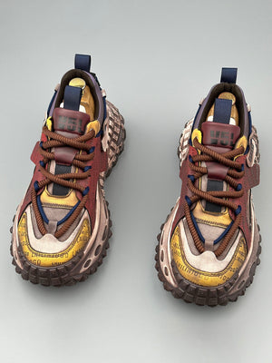 Distressed Chunky Sneaker – Paar von vorn | XoKool
