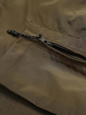Street Patchwork Personalized Multi pocket Shorts Streetwear - thumbnail 5