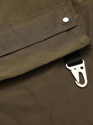 Street Patchwork Personalized Multi pocket Shorts Streetwear - thumbnail 6
