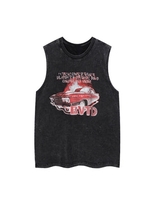 Street Racing Print Vest Streetwear - thumbnail 3