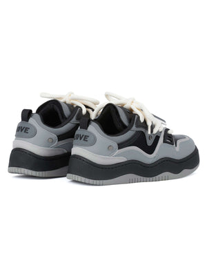 Stay active and stylish with The Niche Thick Bottom Hundred With Board Shoes — a perfect fusion of functionality and modern design. Crafted from breathable mesh and durable synthetic leather, these sneakers feature easy-to-adjust velcro straps for a secur