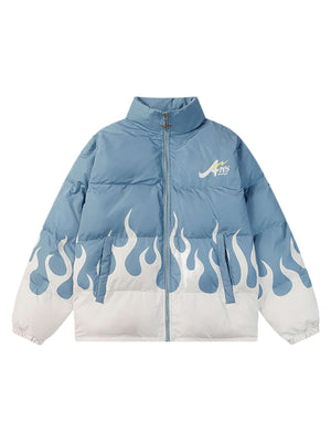American Loose fitting Cotton Jacket Streetwear - thumbnail 1