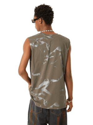 American Street Style Letter Print Vest Streetwear - thumbnail 9