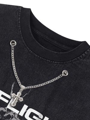 Angel Wings Street Rap Vest Streetwear - thumbnail 3