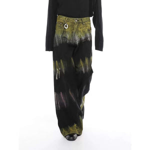 Graffiti Fun Tie Dye Straight Jeans Streetwear - thumbnail 4