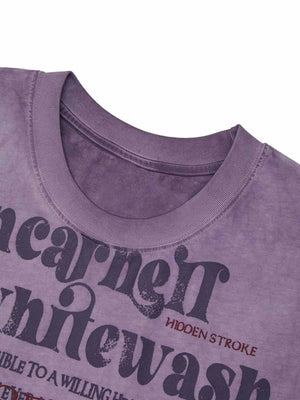 Heavy Worker Washed And Broken Retro Font VEST Streetwear - thumbnail 6