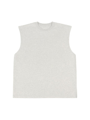 Heavyweight Cotton Sleeveless Unisex Vintage Waistcoat Streetwear - thumbnail 4