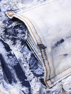 Thesupermade High Street Old Washed Slim Fit Jeans Pants - 1492 Xokool ®