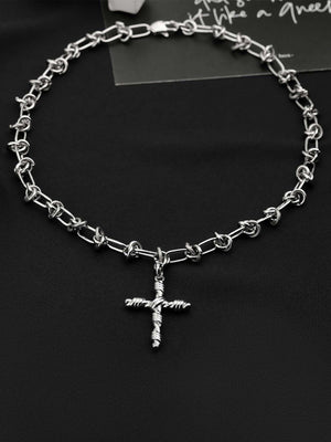 Hip Hop Knotted Necklace Streetwear - thumbnail 2
