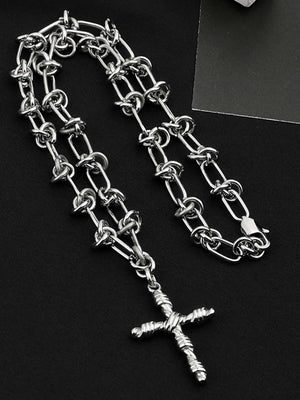 Hip Hop Knotted Necklace Streetwear - thumbnail 3
