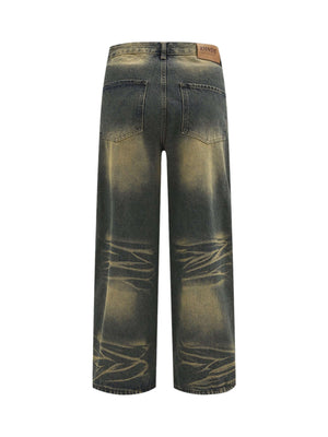 Multi pocket Cargo Jeans Streetwear - thumbnail 3