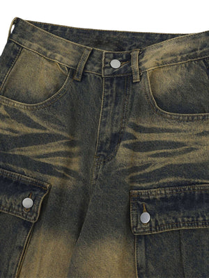 Multi pocket Cargo Jeans Streetwear - thumbnail 10