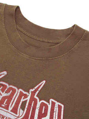 Retro Washed Character Thorns Street Rap Vest Streetwear - thumbnail 6