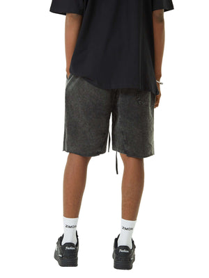 Retro Washed Cotton Loose fitting Pants Streetwear - thumbnail 5