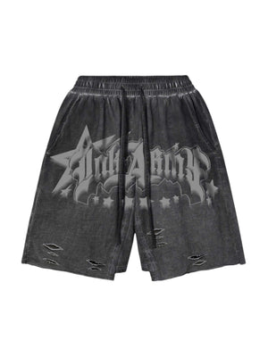 Retro Washed Cotton Loose fitting Pants Streetwear - thumbnail 6