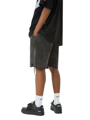 Retro Washed Cotton Loose fitting Pants Streetwear - thumbnail 2