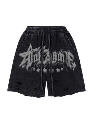 Retro Washed Cotton Loose fitting Pants Streetwear - thumbnail 1