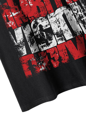 Unisex Letters Street Rap Graffiti Vest Streetwear - thumbnail 3