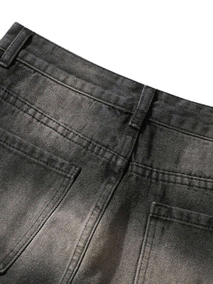 Vintage Washed Distressed Jeans Streetwear - thumbnail 12