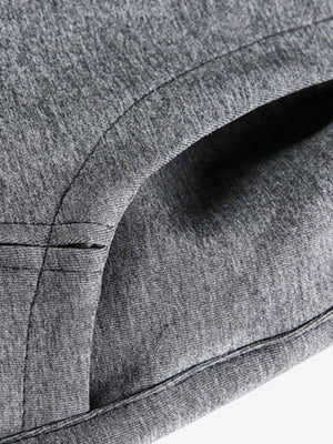 Deconstructed Split Drawstring Casual Sweatpants - thumbnail 5