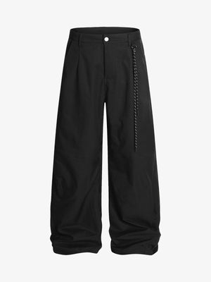 Belted Houndstooth Blazer Pants - thumbnail 2