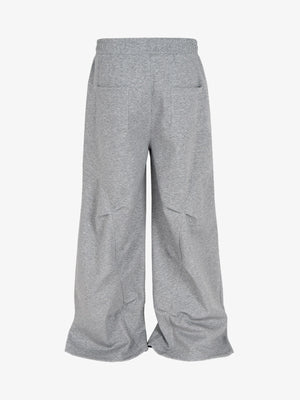 Pleated Crease Wide-Leg Mopping Casual Pants - thumbnail 2