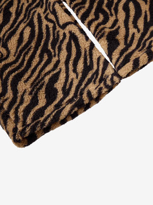 Zebra print pants – side pocket close-up | XoKool