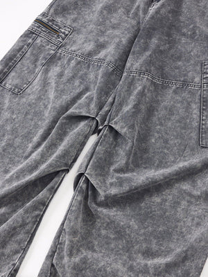 Barrel Jeans – Nahaufnahme der Knienaht | XoKool